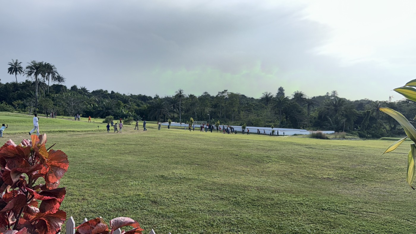 The Makaya Farms estate field, Onipe