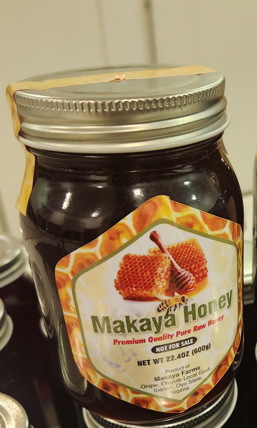 Makaya Honey jar — raw honey, 600g